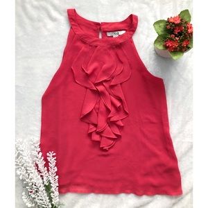 F21 Ruffled Tank Top